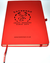 Batemans A5 Soft Touch Notebook - Red